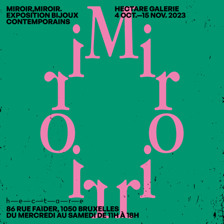 Affiche exposition Miroir miroir