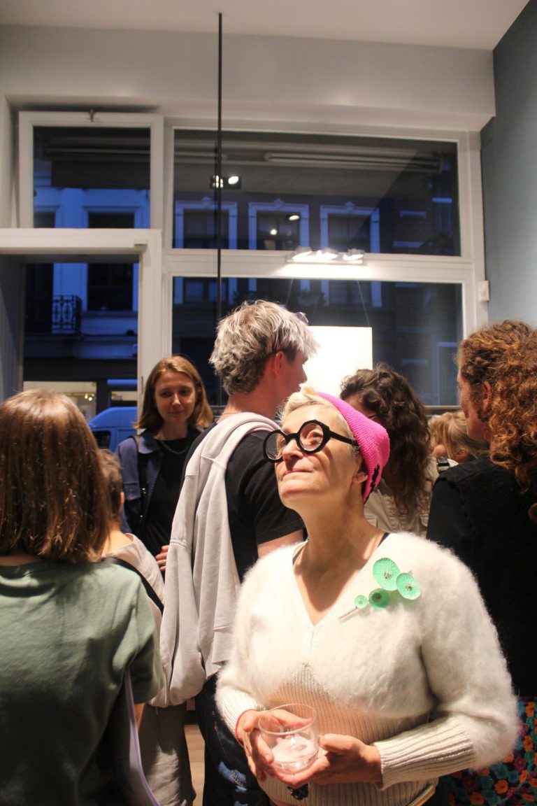 Opening Picture, photo vernissage, exposition Matières Cueillies, bijoux contemporains, bruxelles, brussels, photo Helia Talebi