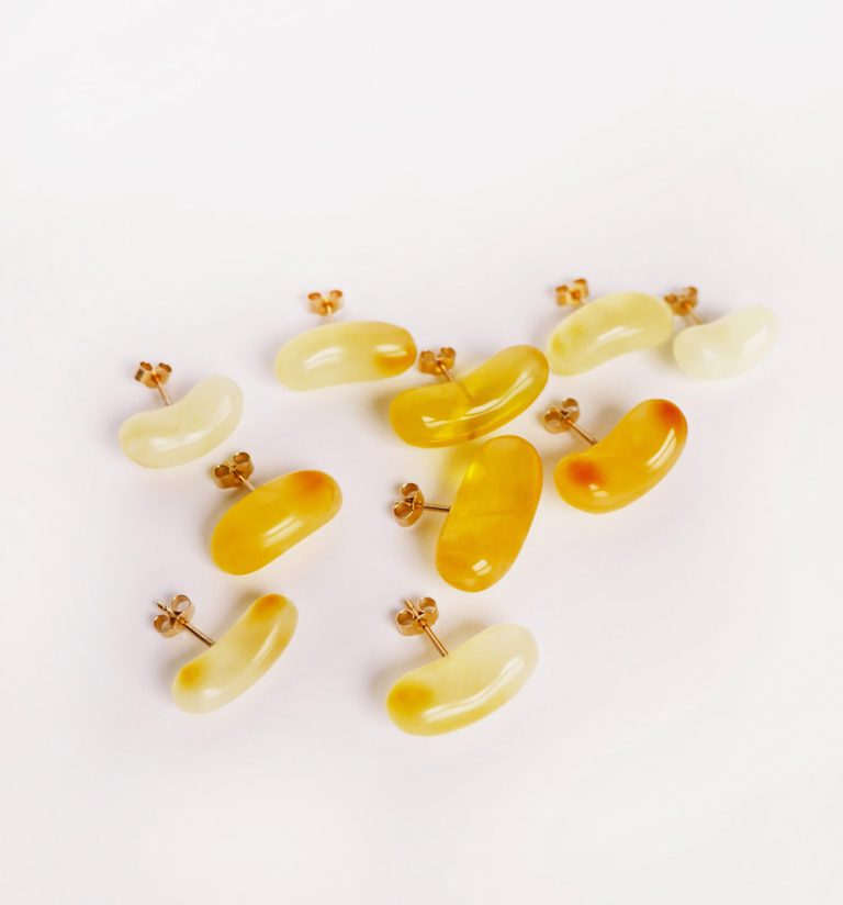 Stone flavour, Yichen Dong, boucles d'oreilles, pierres, argent