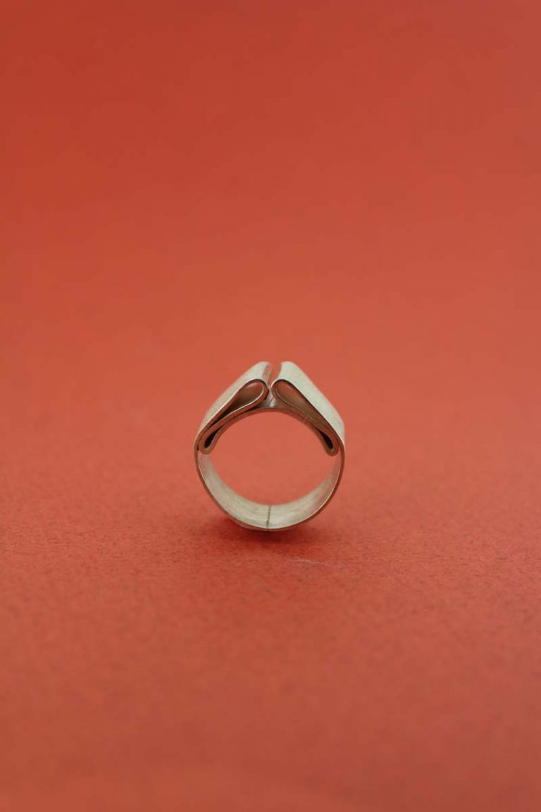 Bague Pli Jamila Wallentin argent