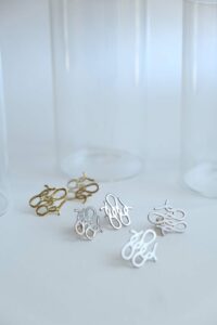 Boucles d'oreilles Lou Sautreau top largent