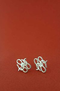 Lou Sautreau boucle Haute Lisse top argent photo Helia Talebi