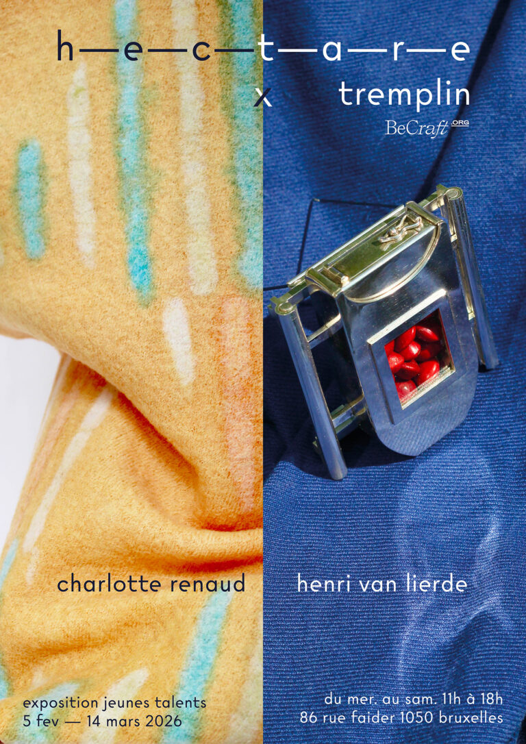 Affiche tremplin charlotte Renaud et Henri van lierde