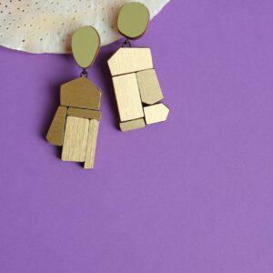 Karen Vanmol - boucles green gold