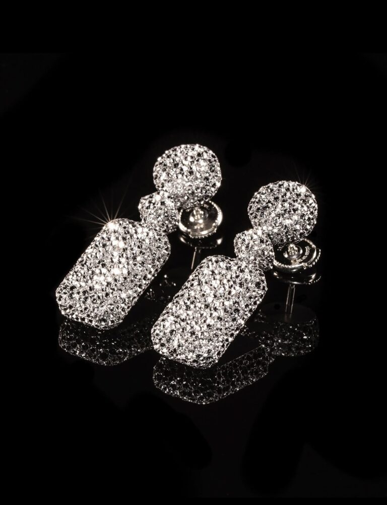 Costly earrings Bénédict Haener