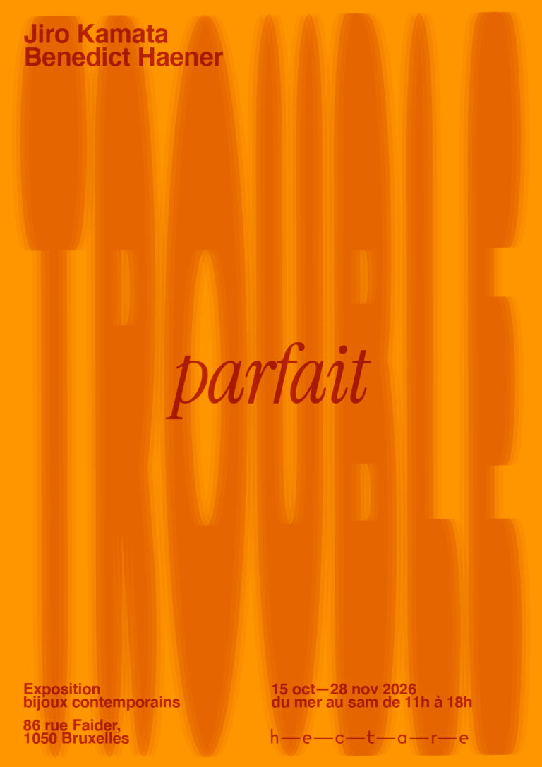 Affiche Trouble Parfait Studio des formes